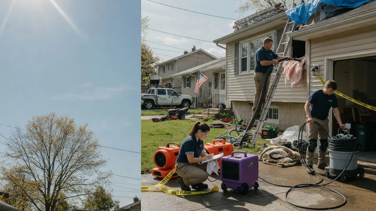 Emergency Water Removal in Pesotum, IL near me